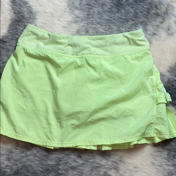 Ivivva Neon Yellow Skort 12 - Picture 2 of 4